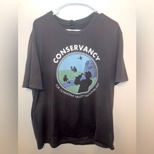 Conservancy Cuyahoga Valley National Park Gray Tshirt Size 2XL VGUC